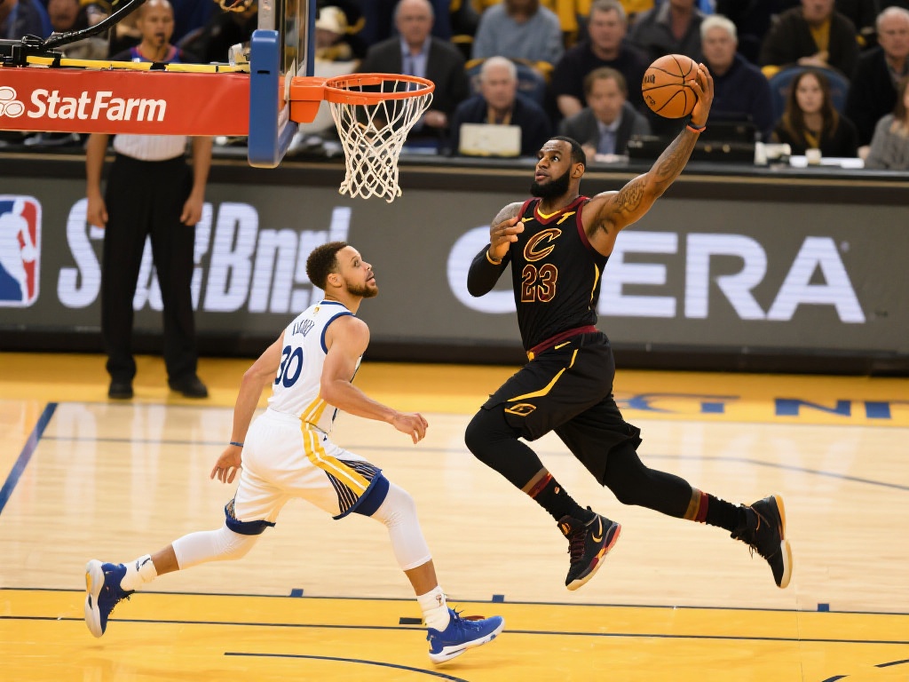 让我们聚焦到那一次令人难忘的进攻——詹姆